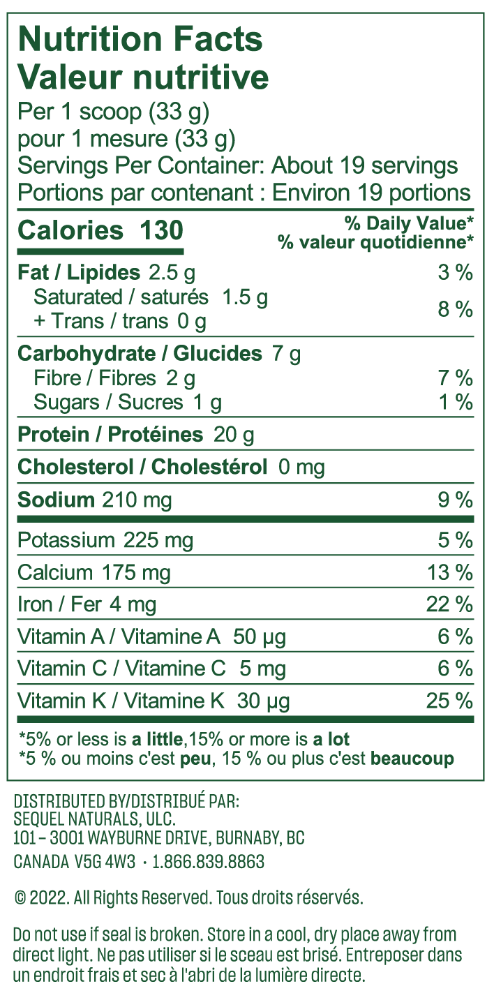 Vega Protein & Greens - Chocolate (618g) - Lifestyle Markets