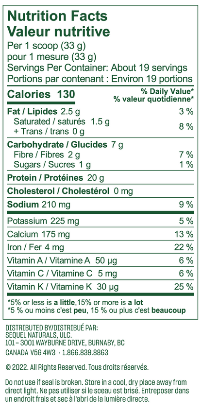 Vega Protein & Greens - Chocolate (618g) - Lifestyle Markets