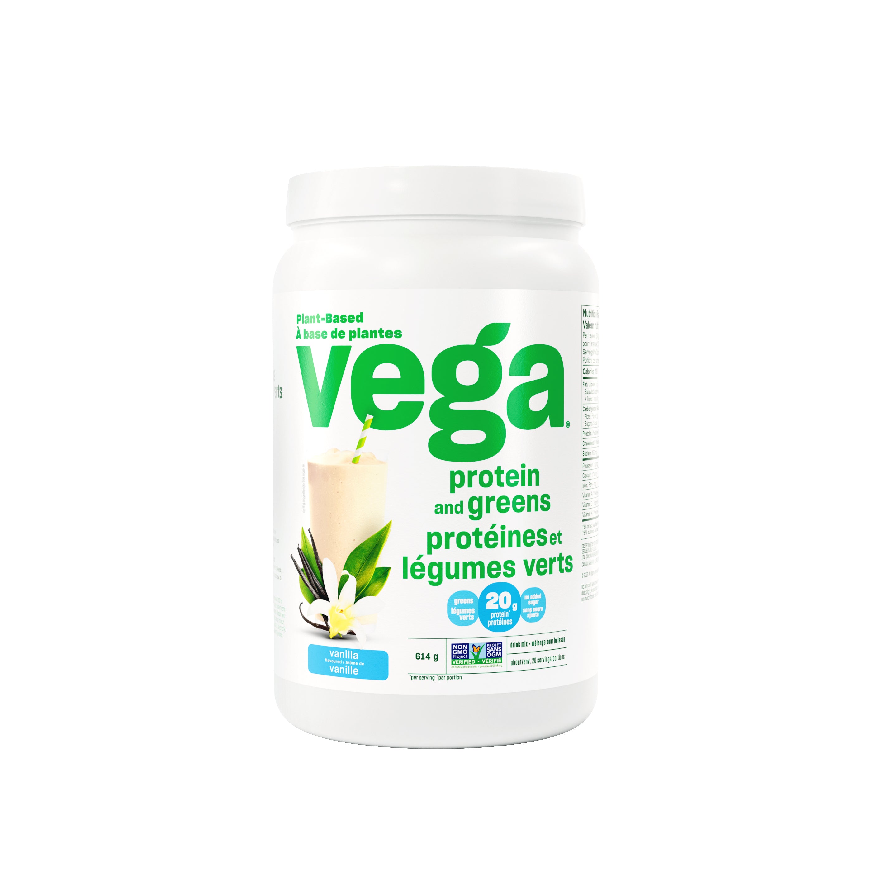 Vega Protein & Greens - Vanilla (614g) - Lifestyle Markets