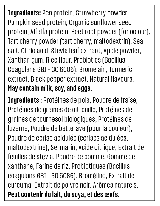 Vega Sport Protein - Berry Flavour (801g) - Lifestyle Markets