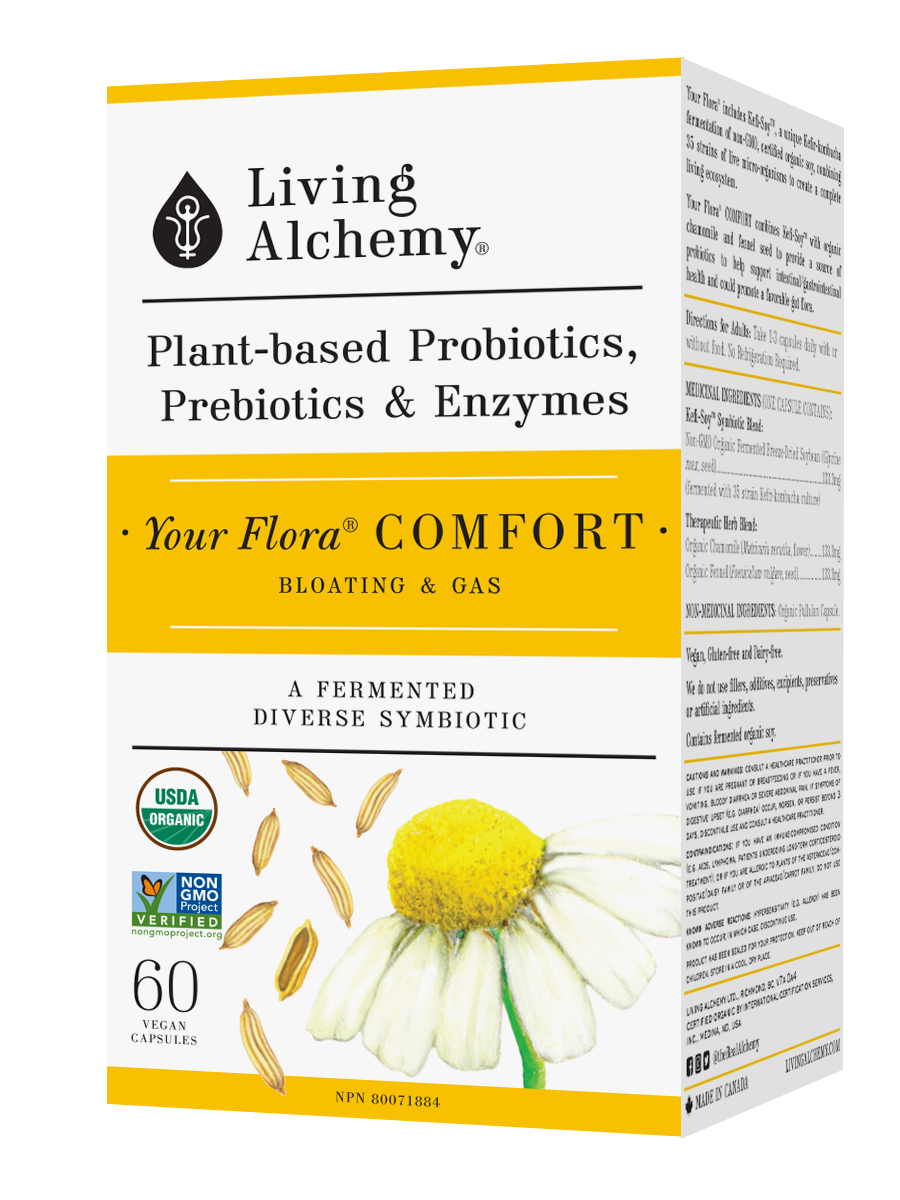 Living Alchemy Your Flora Comfort (60 VCaps) - Lifestyle Markets