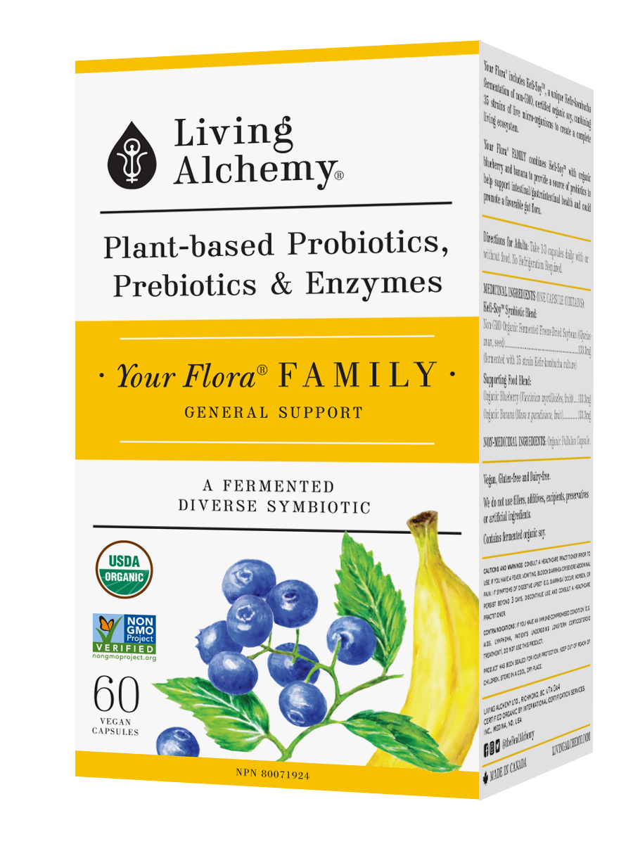 Living Alchemy Your Flora Family (60 VCaps) - Lifestyle Markets