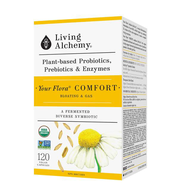 Living Alchemy Your Flora Comfort (120 VCaps) - Lifestyle Markets
