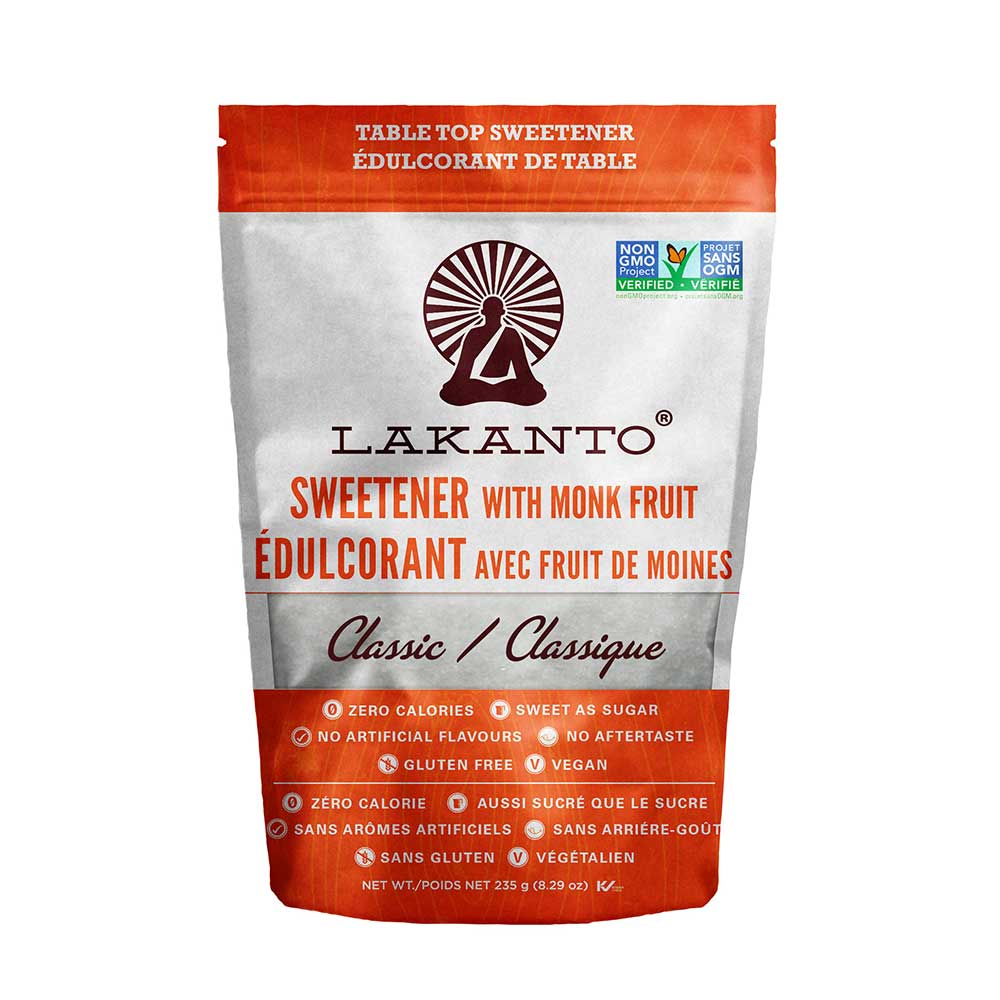 Lakanto Monk Fruit Sweetener Classic (235g) - Lifestyle Markets