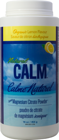 Natural Calm Magnesium Citrate Powder - Lemon (454g) - Lifestyle Markets