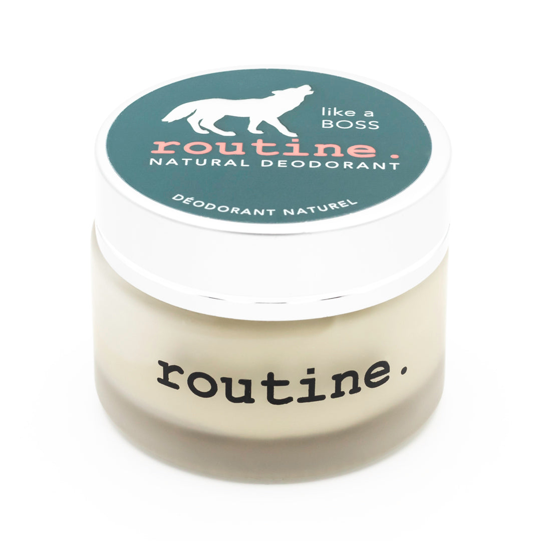 Routine Natural Deodorant Cream - Like A Boss (58g) - Lifestyle Markets