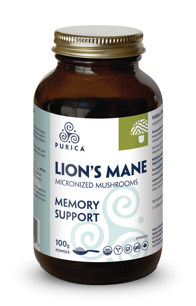 Purica Lions Mane Powder (100g) - Lifestyle Markets