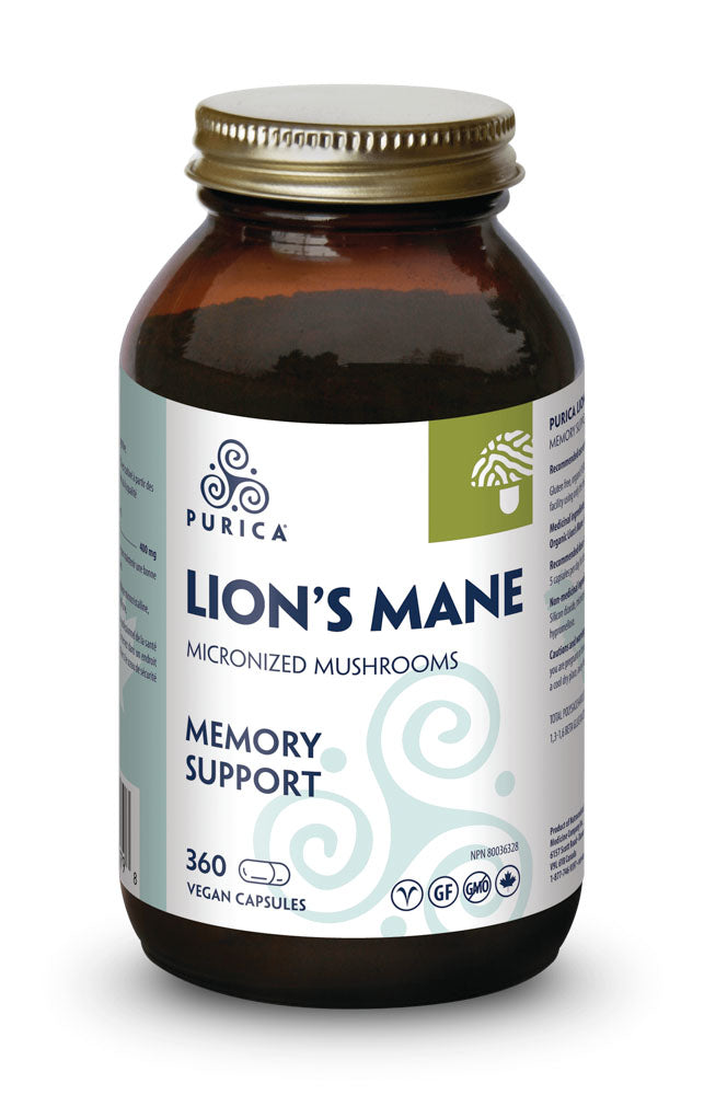 Purica Lions Mane (360 V-Caps) - Lifestyle Markets