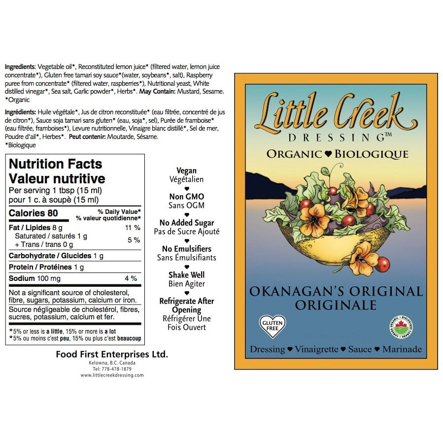 Little Creek Dressing Okanagan's Original - Lifestyle Markets