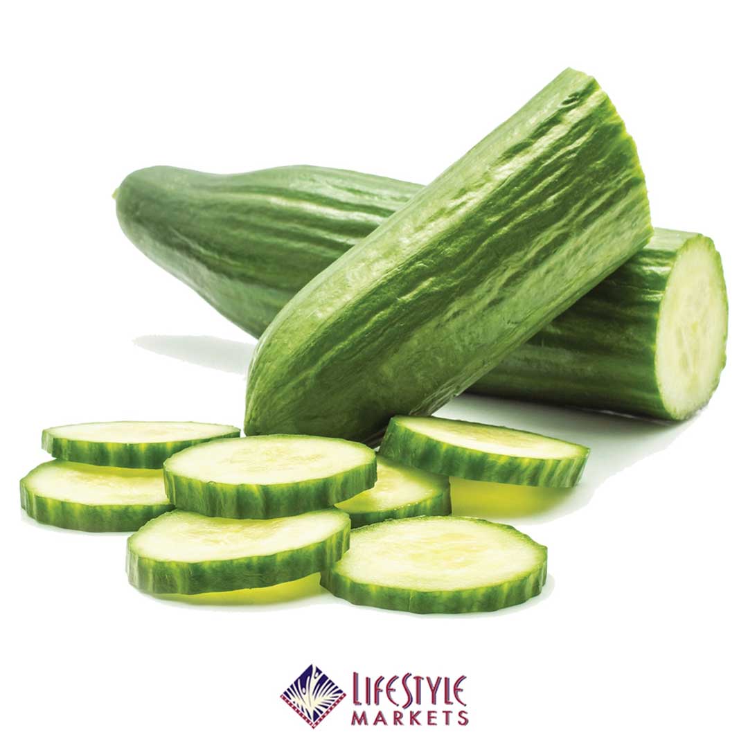 Certified Organic Long English Cucumber (Each) - Lifestyle Markets