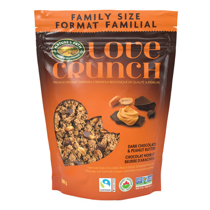 Nature's Path Love Crunch Dark Chocolate & Peanut Butter Granola - Lifestyle Markets