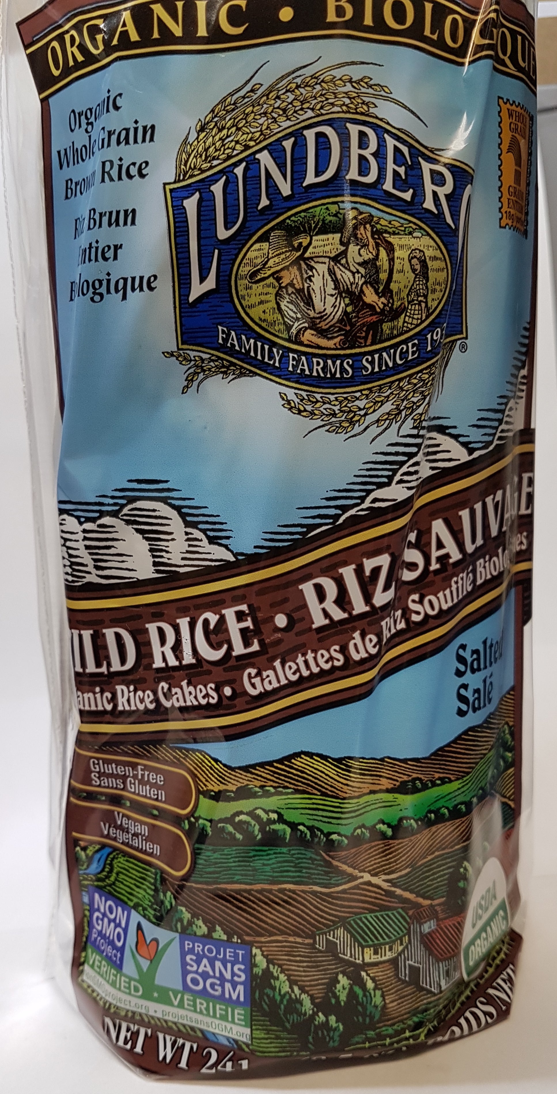 Lundberg Wild Rice Cake (241g) - Lifestyle Markets