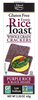 Edward & Sons Exotic Rice Toast - Purple Rice & Black Sesame (65g) - Lifestyle Markets