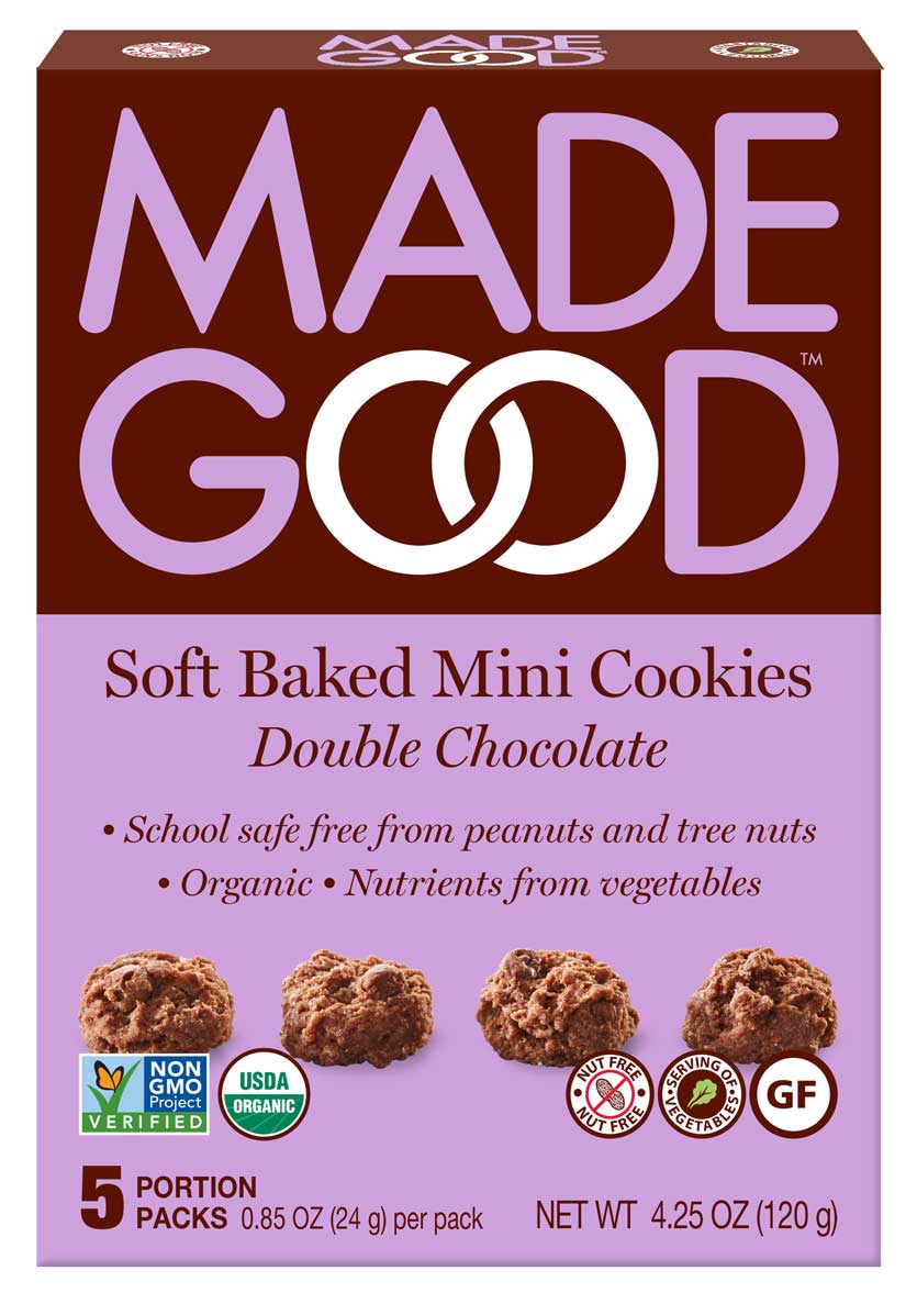 Made Good Double Chocolate Organic Mini Cookies (5x24g) - Lifestyle Markets