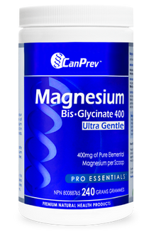 CanPrev Magnesium Bis-Glycinate 400 (240g) - Lifestyle Markets