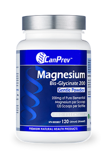 CanPrev Magnesium Bisglycinate Powder (120g) - Lifestyle Markets