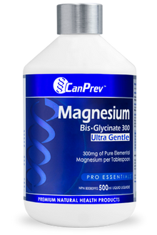CanPrev Magnesium Bis-Glycinate 300 - Ultra Gentle (500ml) - Lifestyle Markets