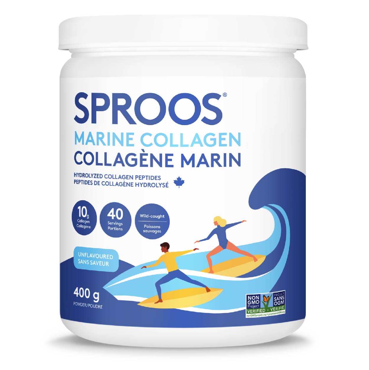 Sproos Marine Collagen - Unflavoured (400g) - Lifestyle Markets