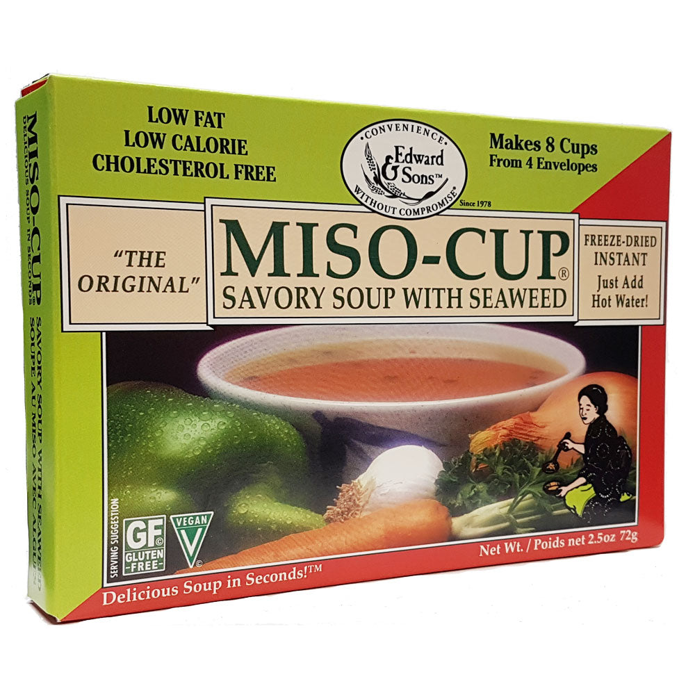 Edward & Sons Miso-Cup - Savory Seaweed (72g) - Lifestyle Markets