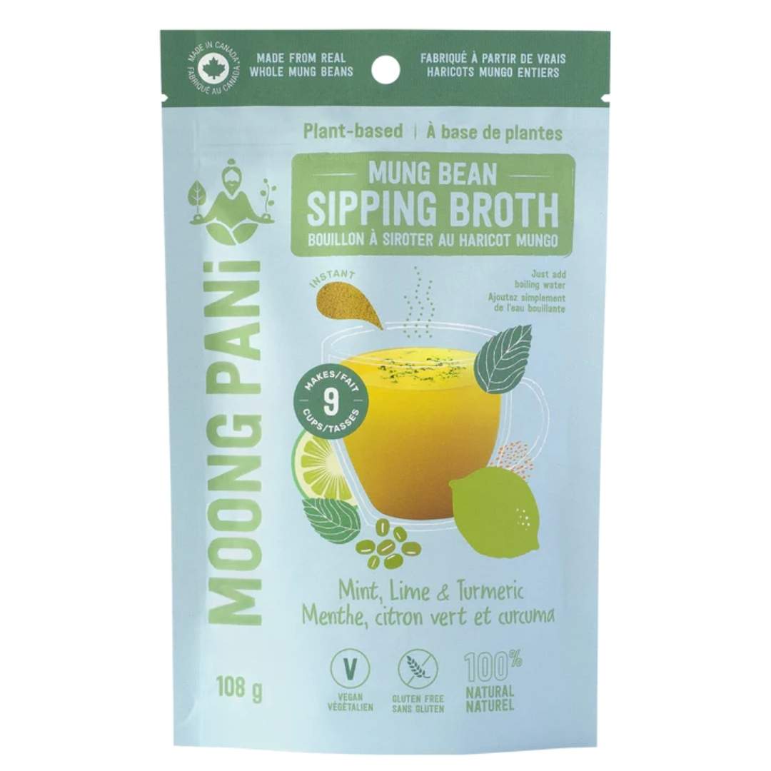 Moong Pani Sipping Broth - Mint, Lime & Turmeric (108g) - Lifestyle Markets