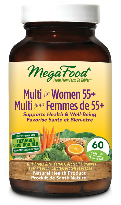 MegaFood Multi For Women 55+ (60 Tablets) - Lifestyle Markets