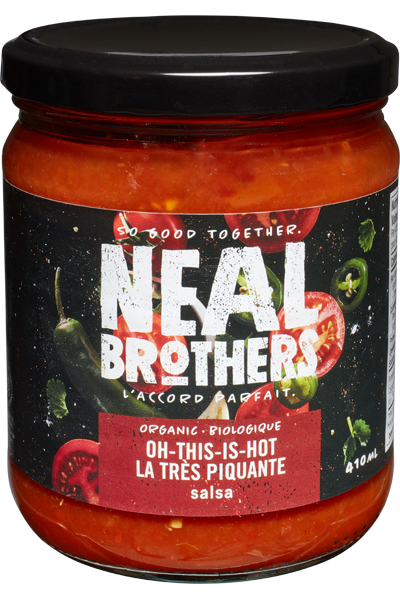 Neal Brothers Organic Salsa - Hot (410ml) - Lifestyle Markets