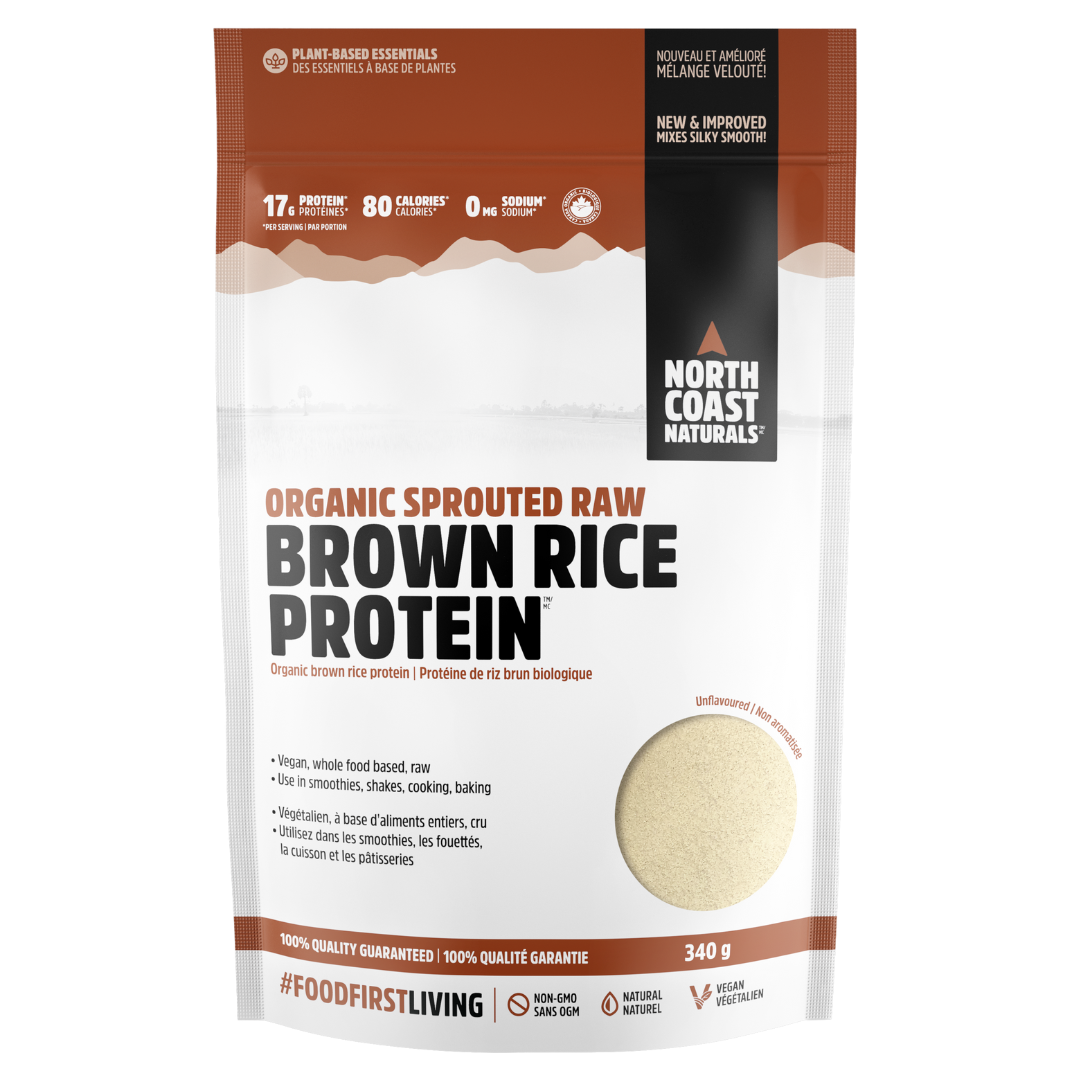North Coast Naturals Brown Rice Protein (340g) - Lifestyle Markets