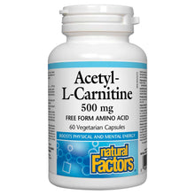 Natural Factors Acetyl-L-Carnitine (60VCaps) - Lifestyle Markets