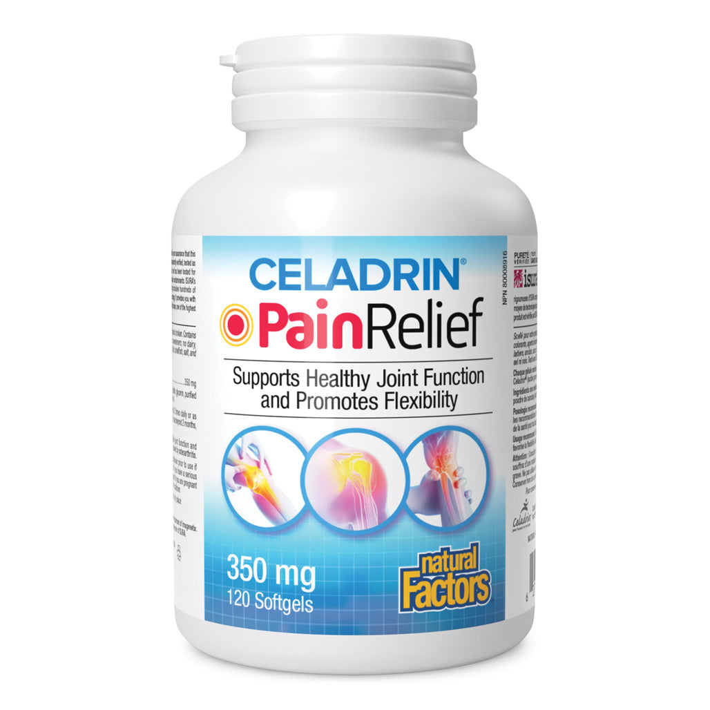 Natural Factors Celadrin (120 sgels) - Lifestyle Markets
