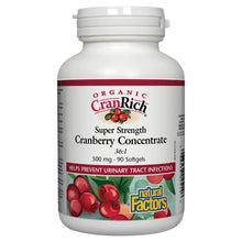 Natural Factors Organic CranRich (90 sgels) - Lifestyle Markets
