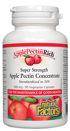 Natural Factors Apple Pectin Concentrate (90 VCaps) - Lifestyle Markets