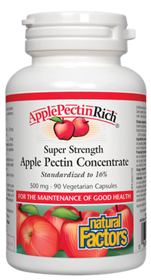 Natural Factors Apple Pectin Concentrate (90 VCaps) - Lifestyle Markets