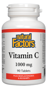 Natural Factors Vitamin C (1000mg) (90 Tablets) - Lifestyle Markets