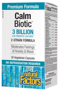 Natural Factors Calm Biotic 3Billion (30 VCaps) - Lifestyle Markets