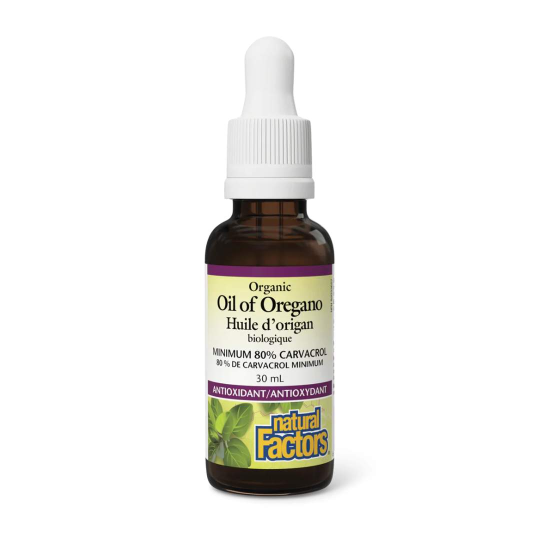 Natural Factors Organic Oregano Oil (30ml) - Lifestyle Markets
