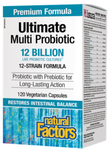 Natural Factors Ultimate Multi Probiotic 12B (120 VCaps) - Lifestyle Markets