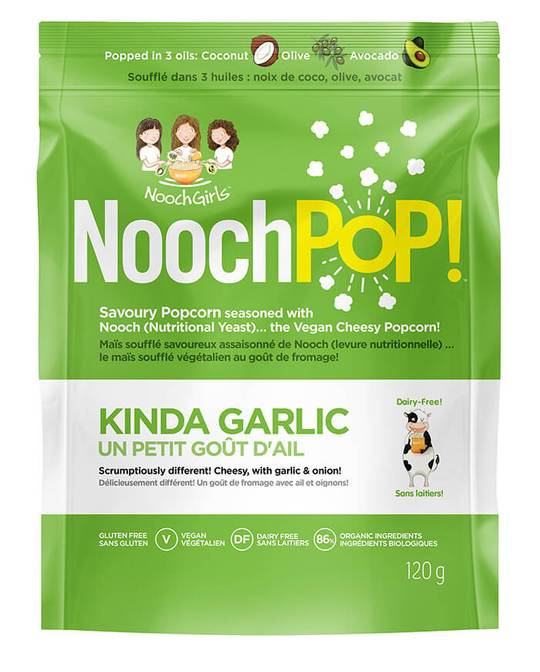 NoochPOP Kinda Garlic (120g) - Lifestyle Markets