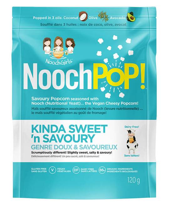 NoochPOP Kinda Sweet n Savoury (120g) - Lifestyle Markets