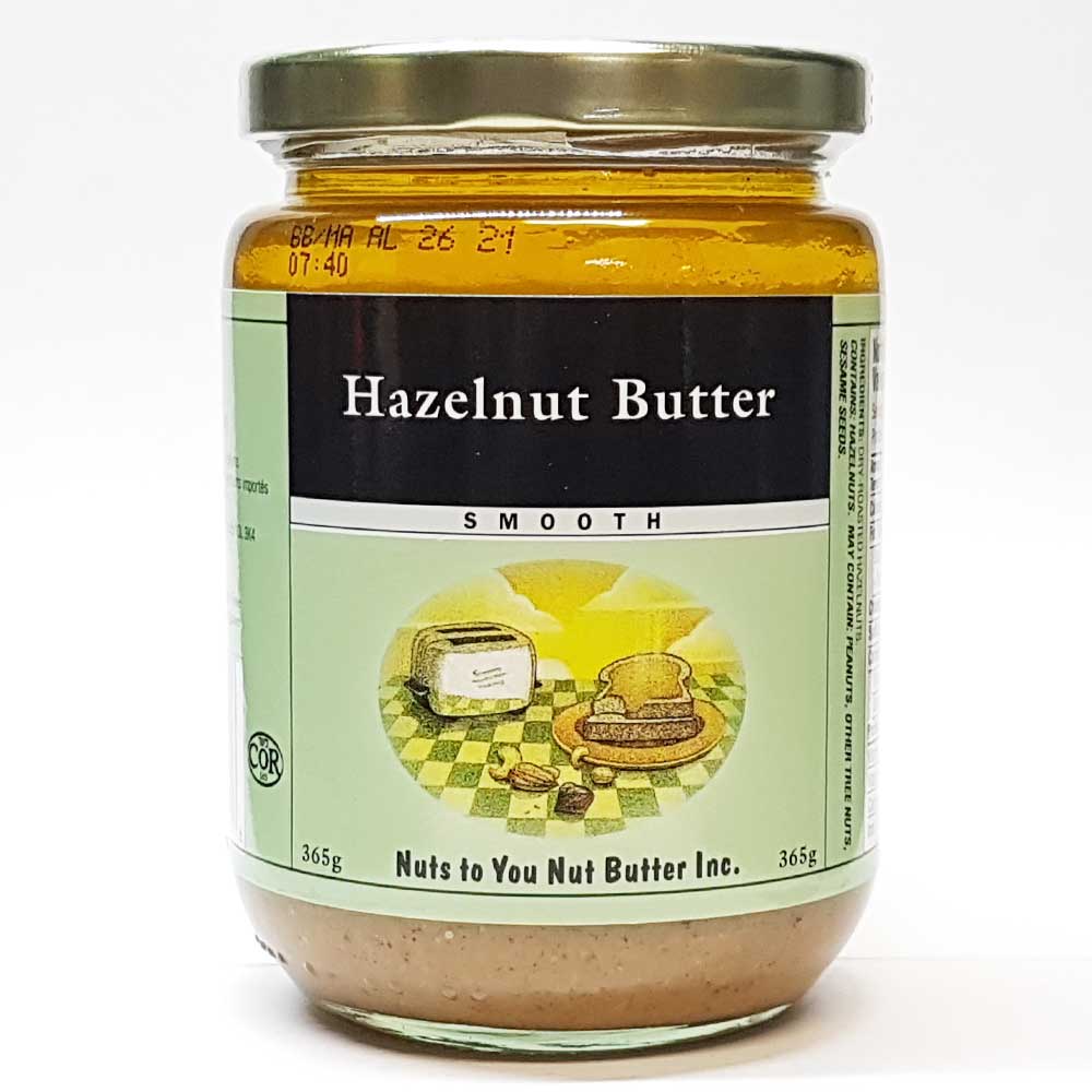 Nuts To You Hazelnut Butter Smooth (365g) - Lifestyle Markets