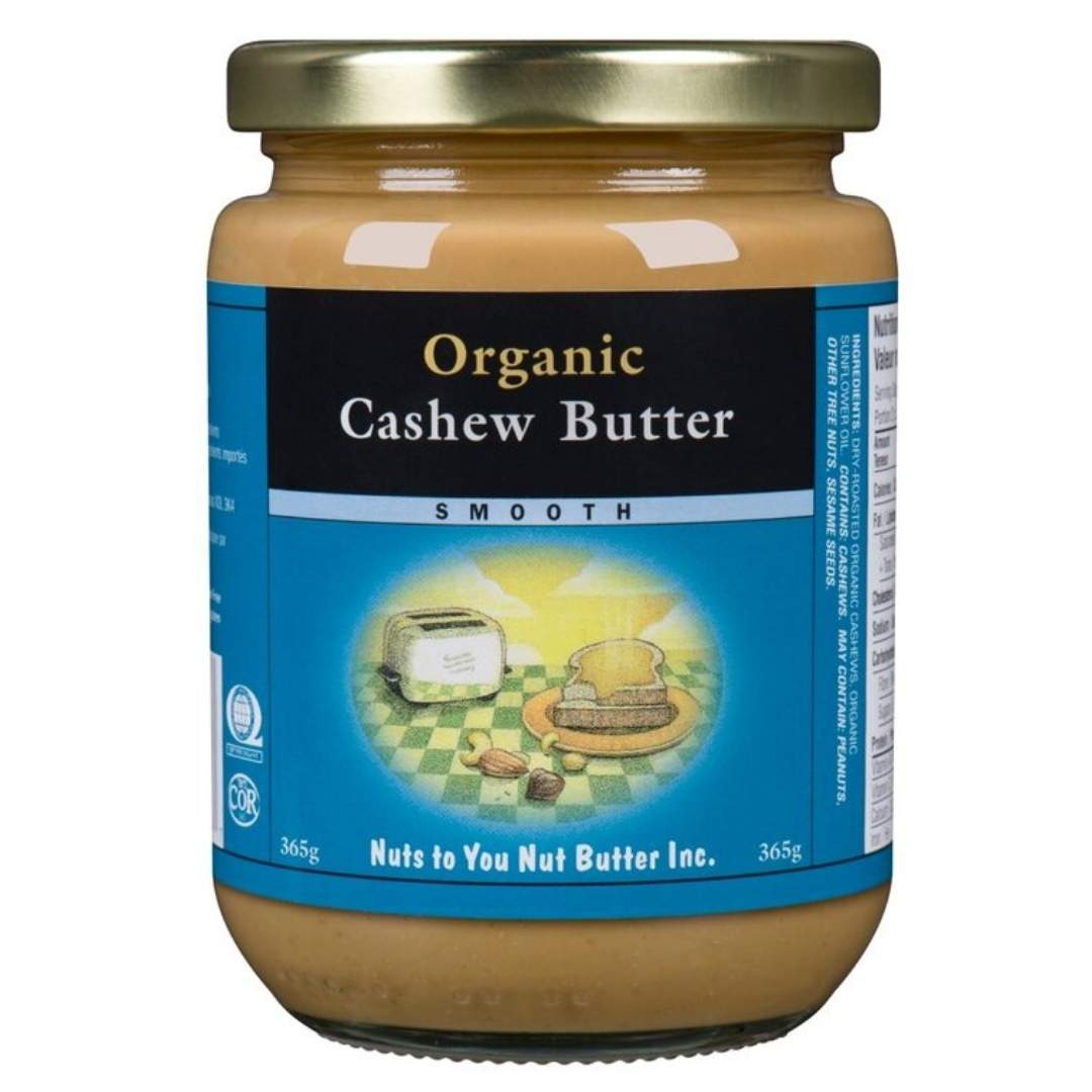 Nuts To You Organic Cashew Butter (365g) - Lifestyle Markets