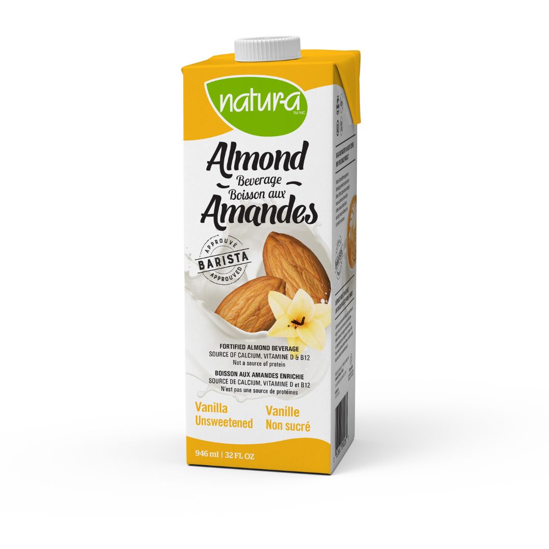 Natura Almond Beverage Vanilla Unsweetened (946ml) - Lifestyle Markets