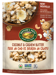 Nature's Path Coconut & Cashew Butter Granola (312g) - Lifestyle Markets