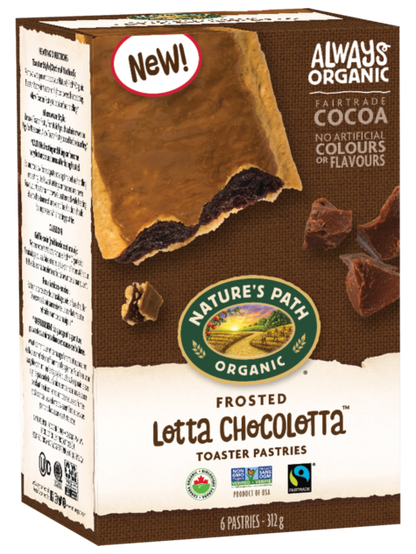 Nature's Path Frosted Lotta Chocolotta Toaster Pastries (312g) - Lifestyle Markets