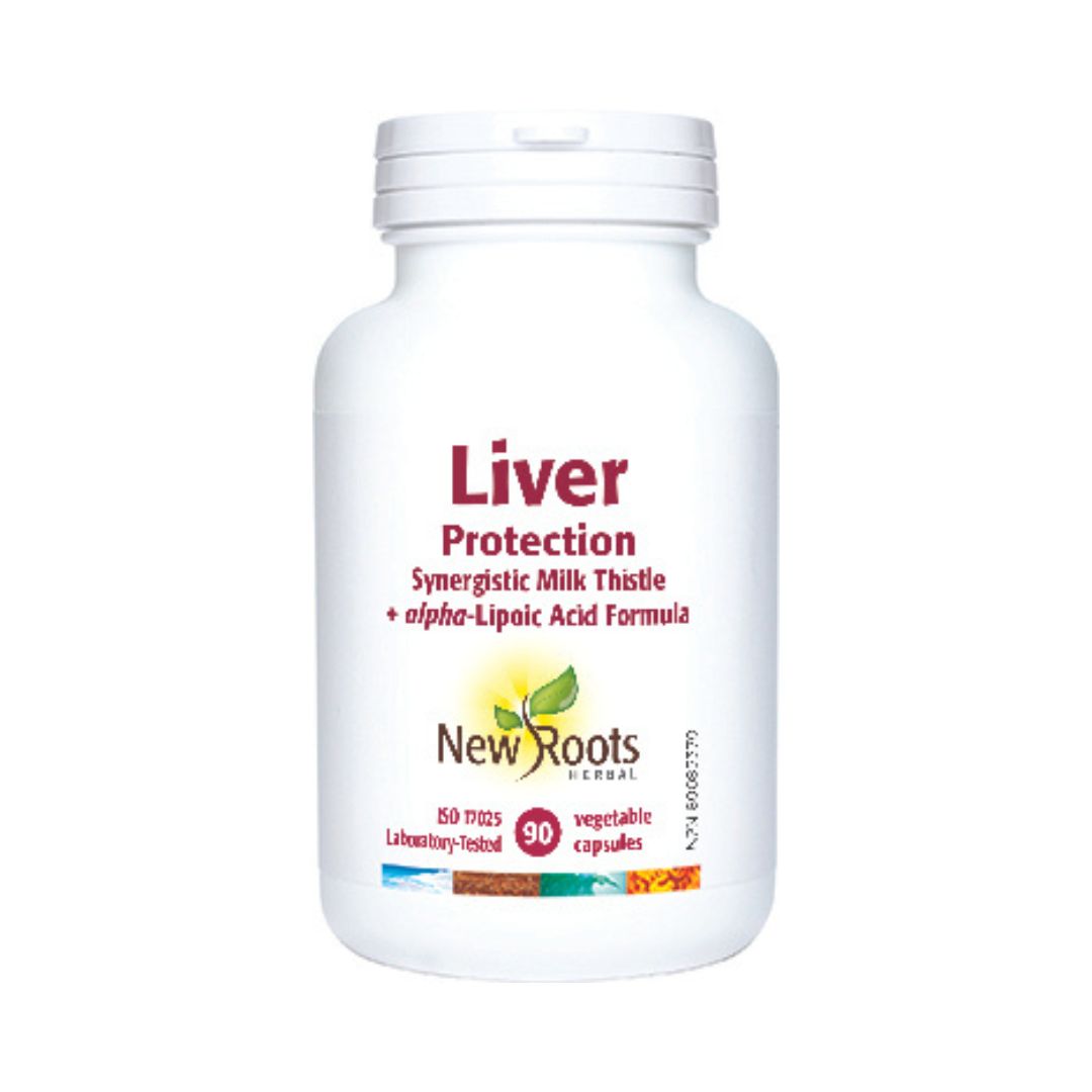 New Roots Liver Protection (Milk Thistle plus Alpha-Lipoic Acid) (90 VCaps) - Lifestyle Markets