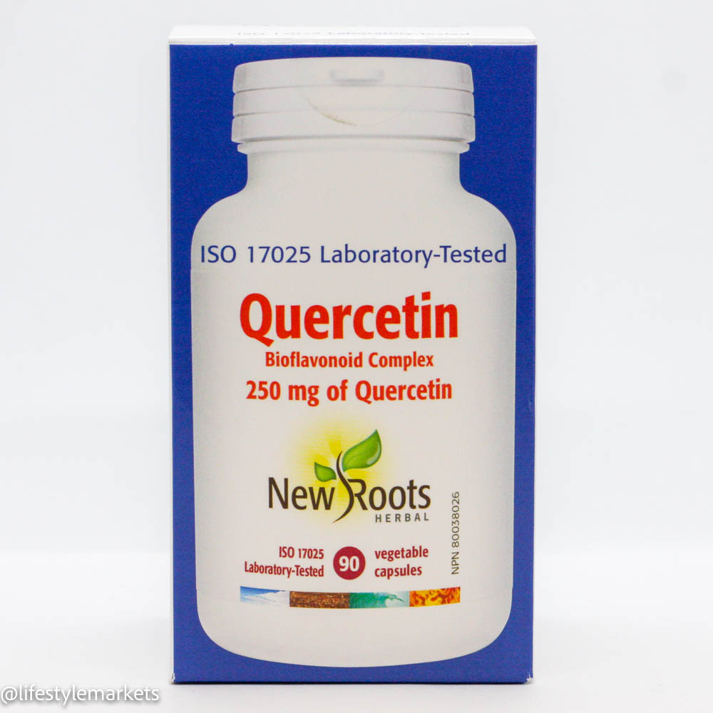 New Roots Quercetin Complex 250 mg (90 VCaps) - Lifestyle Markets