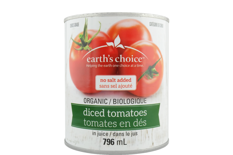 Earth's Choice Organic Tomatoes - Diced No Salt (796ml) - Lifestyle Markets