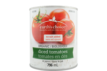 Earth's Choice Organic Tomatoes - Diced No Salt (796ml) - Lifestyle Markets