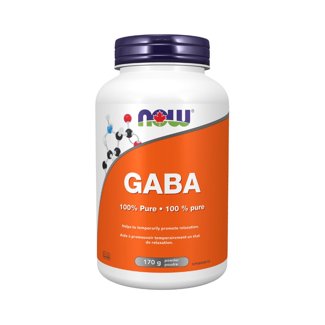 Now GABA 100% Pure Powder (170g) - Lifestyle Markets