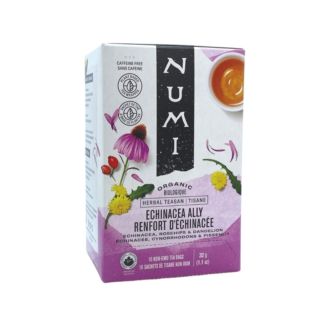 Numi Organic Tea Echinacea Ally (16 Bags) - Lifestyle Markets