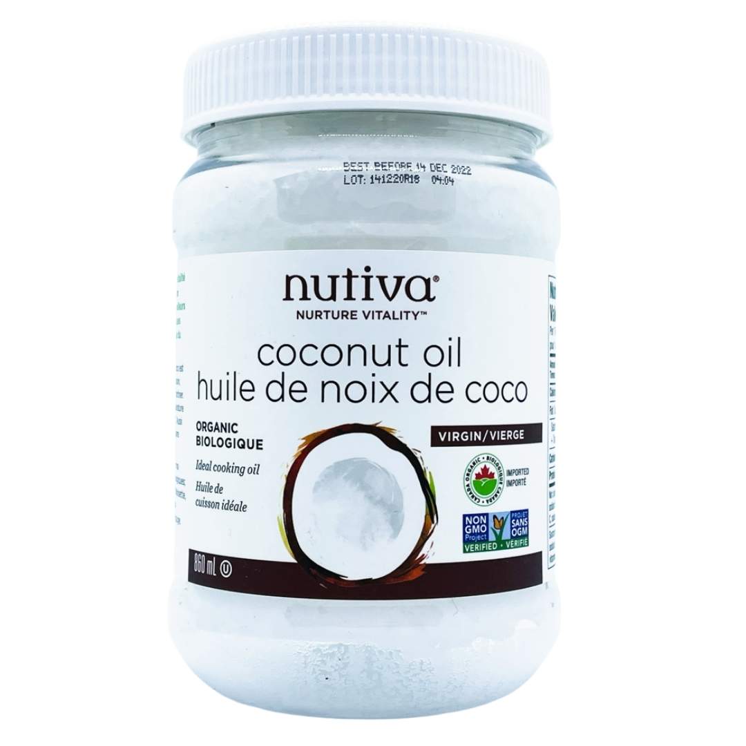 Nutiva Virgin Coconut Oil (860ml) - Lifestyle Markets